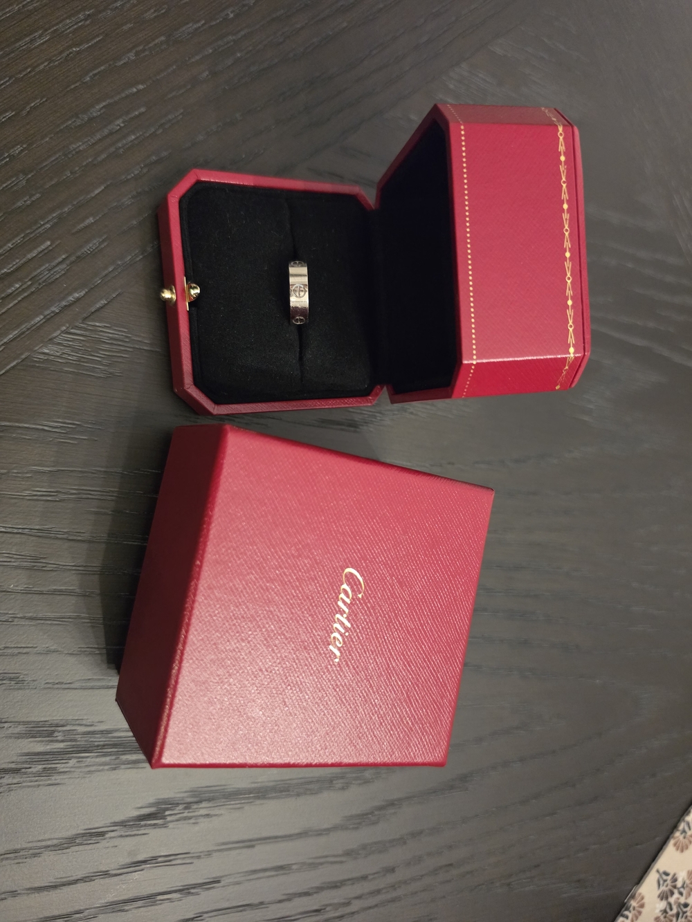 Cartier Classic Love Ring in White Gold